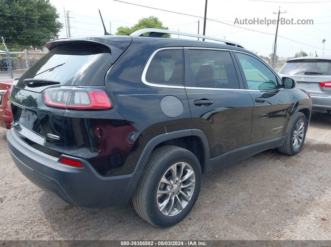 2019 Jeep Cherokee Latitude Plus Fwd Black vin: 1C4PJLLB9KD226317