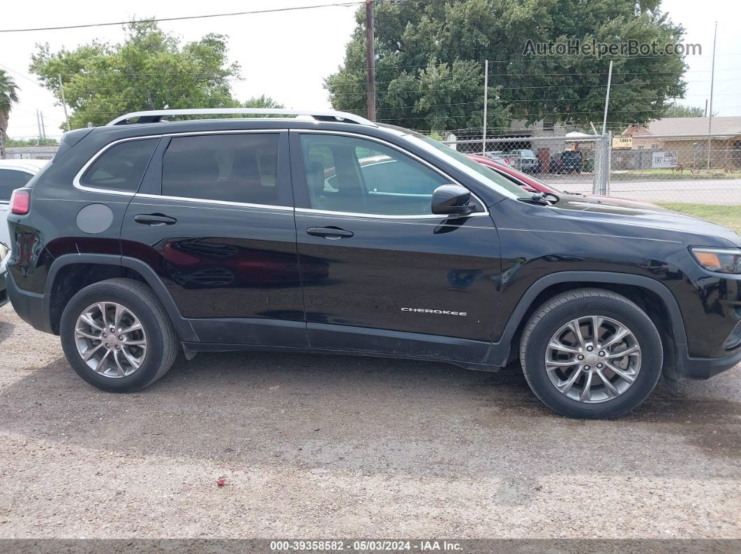 2019 Jeep Cherokee Latitude Plus Fwd Black vin: 1C4PJLLB9KD226317