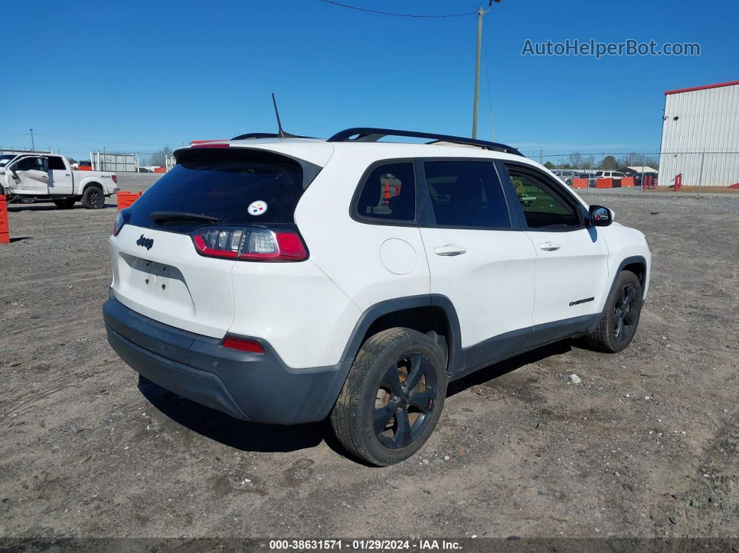 2019 Jeep Cherokee Altitude Fwd White vin: 1C4PJLLB9KD443673