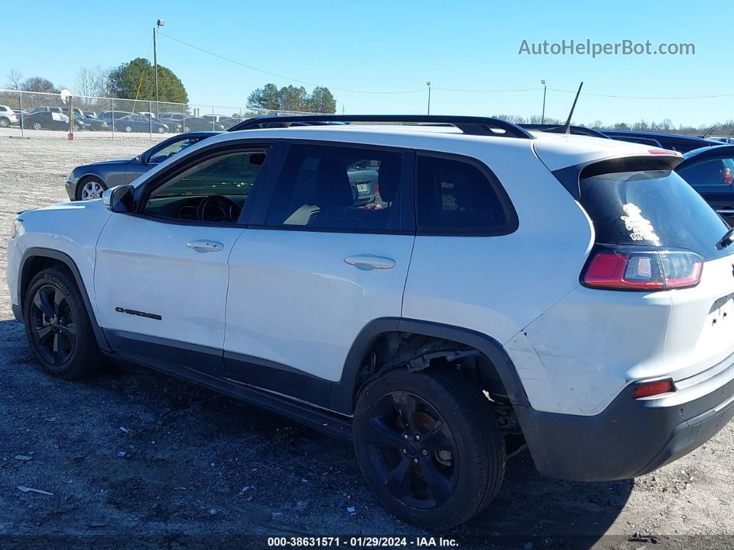 2019 Jeep Cherokee Altitude Fwd White vin: 1C4PJLLB9KD443673