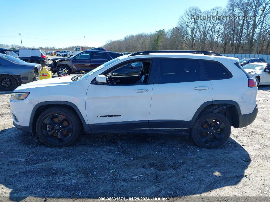 2019 Jeep Cherokee Altitude Fwd White vin: 1C4PJLLB9KD443673