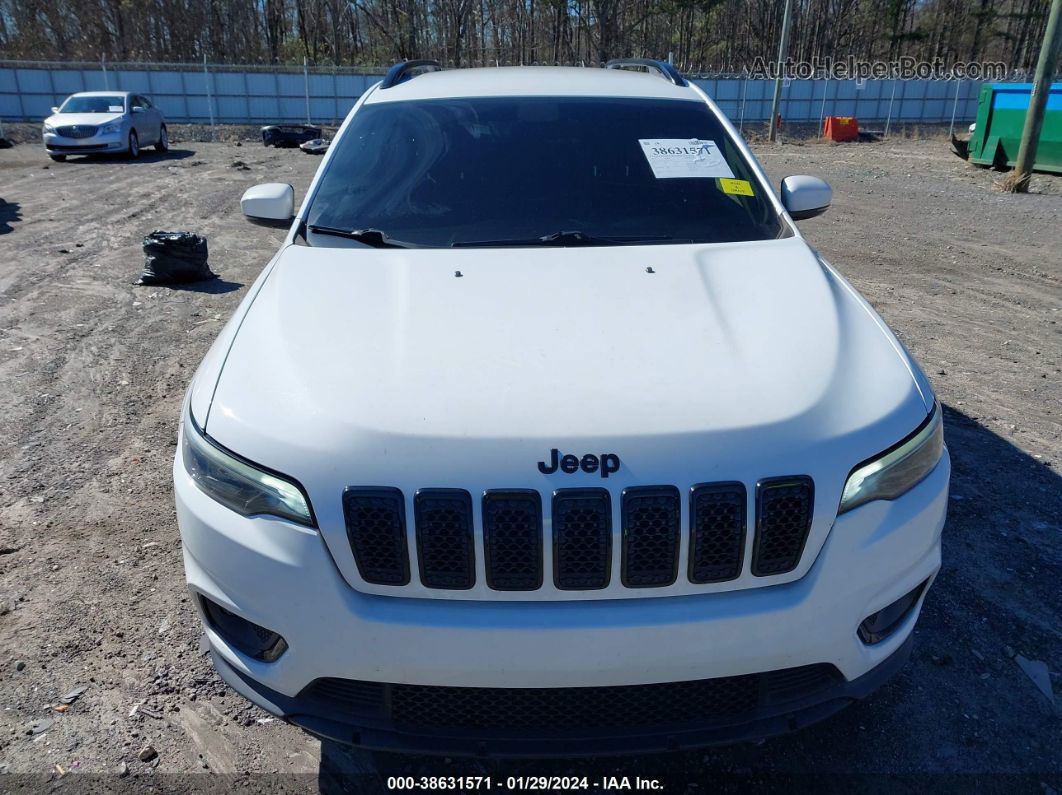 2019 Jeep Cherokee Altitude Fwd White vin: 1C4PJLLB9KD443673