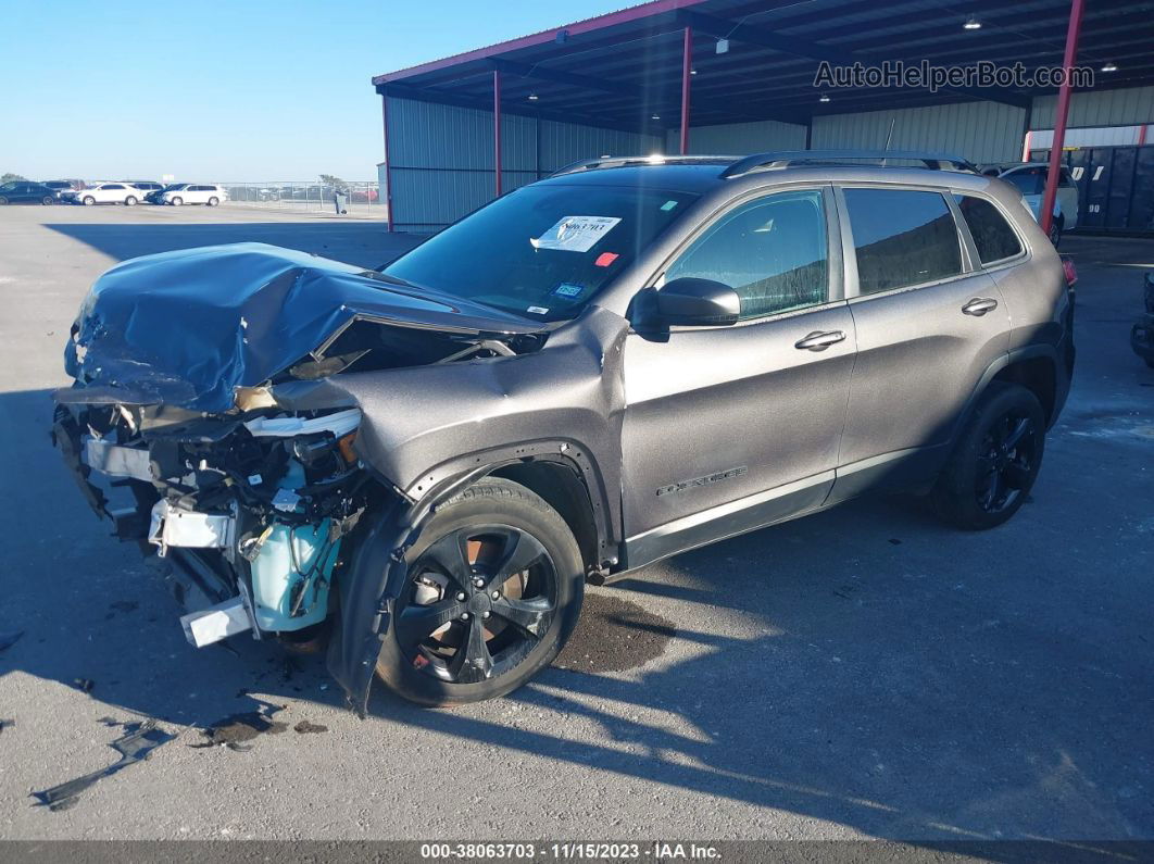 2021 Jeep Cherokee Altitude Fwd Gray vin: 1C4PJLLB9MD135034