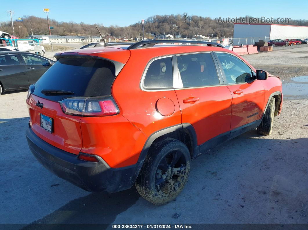 2021 Jeep Cherokee Altitude Fwd Orange vin: 1C4PJLLB9MD143991