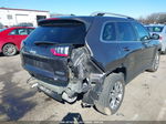 2021 Jeep Cherokee Latitude Plus Fwd Gray vin: 1C4PJLLB9MD196139