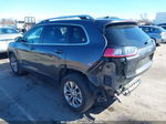 2021 Jeep Cherokee Latitude Plus Fwd Gray vin: 1C4PJLLB9MD196139