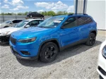 2021 Jeep Cherokee Latitude Plus Blue vin: 1C4PJLLB9MD204241