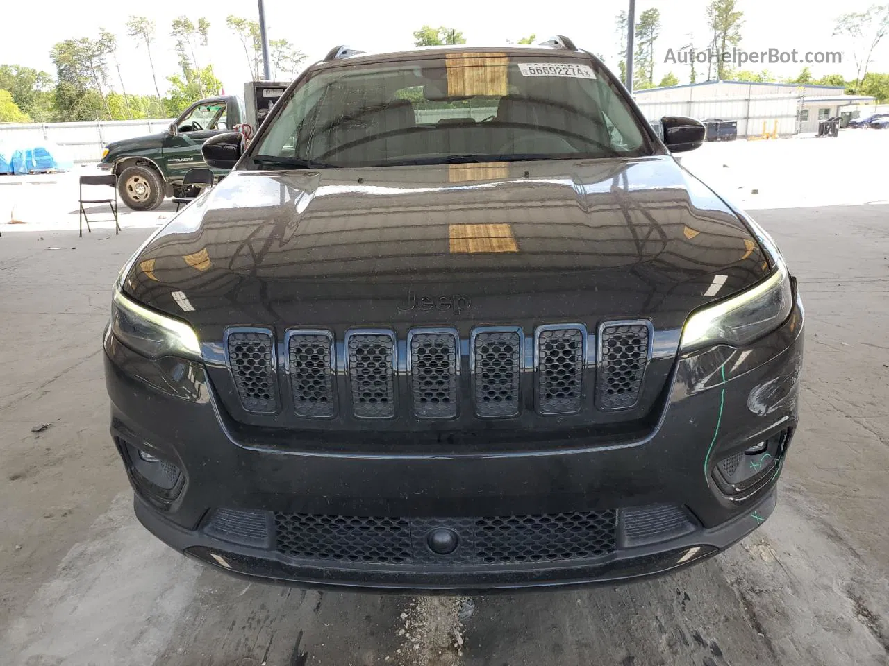 2021 Jeep Cherokee Latitude Plus Black vin: 1C4PJLLB9MD236204