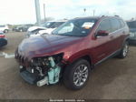 2019 Jeep Cherokee Latitude Plus Maroon vin: 1C4PJLLBXKD206674