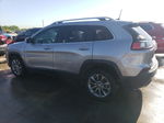 2019 Jeep Cherokee Latitude Plus Silver vin: 1C4PJLLBXKD220218