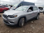 2019 Jeep Cherokee Latitude Plus Silver vin: 1C4PJLLBXKD318729