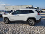 2019 Jeep Cherokee Latitude Plus White vin: 1C4PJLLBXKD357367