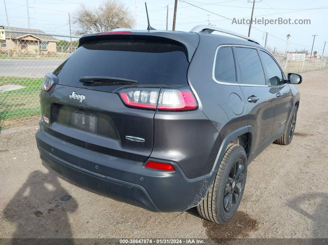 2019 Jeep Cherokee Latitude Plus Fwd Gray vin: 1C4PJLLBXKD403330