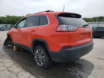 2021 Jeep Cherokee Latitude Plus Orange vin: 1C4PJLLBXMD116444