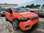 2021 Jeep Cherokee Latitude Plus Orange vin: 1C4PJLLBXMD116444