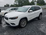 2019 Jeep Cherokee Latitude Plus White vin: 1C4PJLLN3KD147493