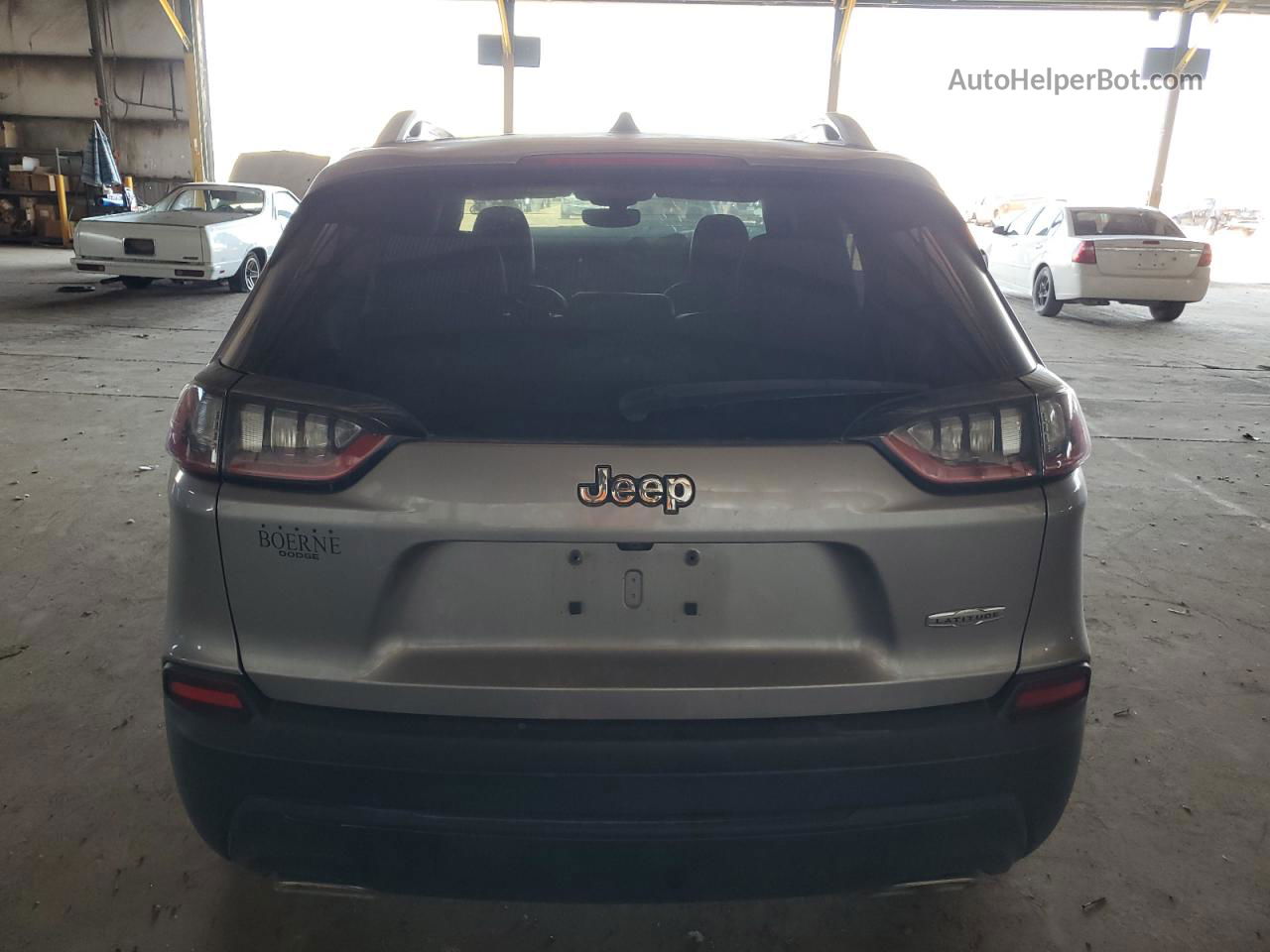 2019 Jeep Cherokee Latitude Plus Gray vin: 1C4PJLLNXKD164176