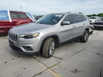 2019 Jeep Cherokee Latitude Plus Silver vin: 1C4PJLLNXKD215899