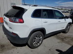 2019 Jeep Cherokee Latitude Plus White vin: 1C4PJLLX0KD273313