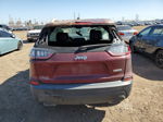 2019 Jeep Cherokee Latitude Plus Burgundy vin: 1C4PJLLX2KD474064