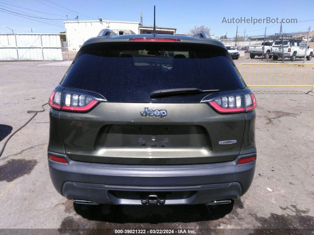 2019 Jeep Cherokee Latitude Plus Fwd Green vin: 1C4PJLLX7KD129077