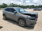 2019 Jeep Cherokee Latitude Plus Серебряный vin: 1C4PJLLX7KD343390