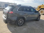 2019 Jeep Cherokee Latitude Plus Gray vin: 1C4PJLLX7KD439780