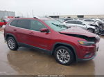 2019 Jeep Cherokee Latitude Plus Fwd Red vin: 1C4PJLLX8KD170821