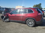 2021 Jeep Cherokee Latitude Lux Burgundy vin: 1C4PJLMX1MD150749