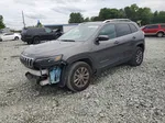 2021 Jeep Cherokee Latitude Lux Gray vin: 1C4PJLMX1MD163940