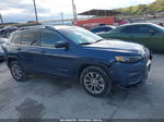 2021 Jeep Cherokee Latitude Lux Fwd Blue vin: 1C4PJLMX1MD176753