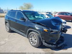 2021 Jeep Cherokee Latitude Lux Fwd Black vin: 1C4PJLMX1MD176803