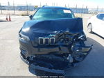 2021 Jeep Cherokee Latitude Lux Fwd Black vin: 1C4PJLMX1MD176803