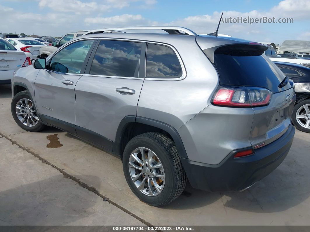 2021 Jeep Cherokee Latitude Lux Серебряный vin: 1C4PJLMX1MD221027