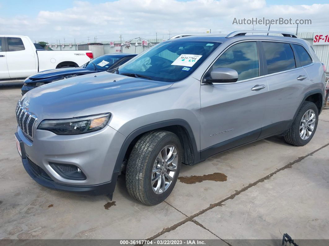 2021 Jeep Cherokee Latitude Lux Серебряный vin: 1C4PJLMX1MD221027