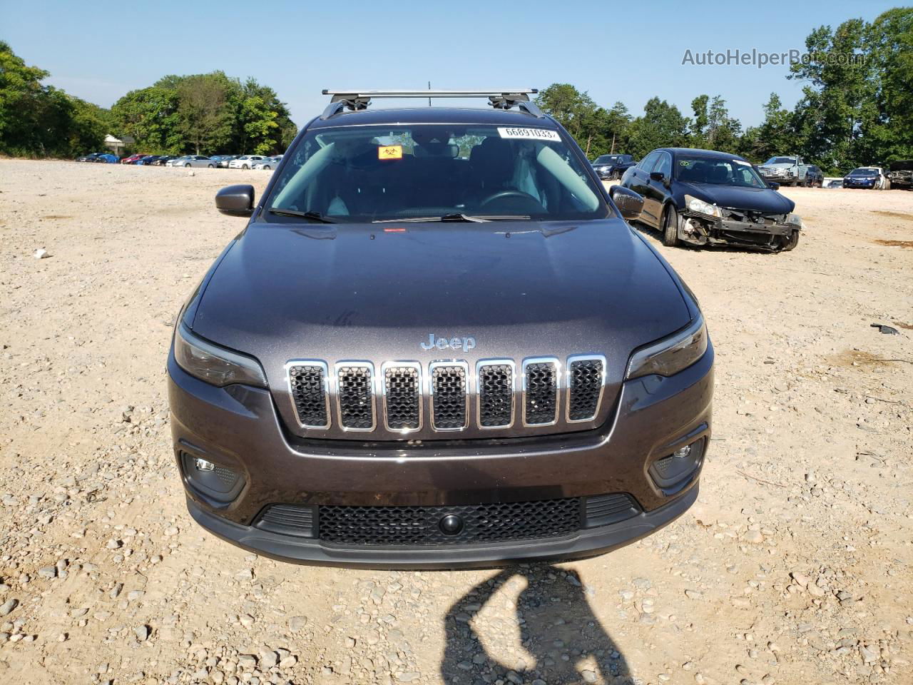 2021 Jeep Cherokee Latitude Lux Серый vin: 1C4PJLMX2MD155085