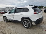 2021 Jeep Cherokee Latitude Lux White vin: 1C4PJLMX4MD158845