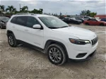 2021 Jeep Cherokee Latitude Lux White vin: 1C4PJLMX4MD158845