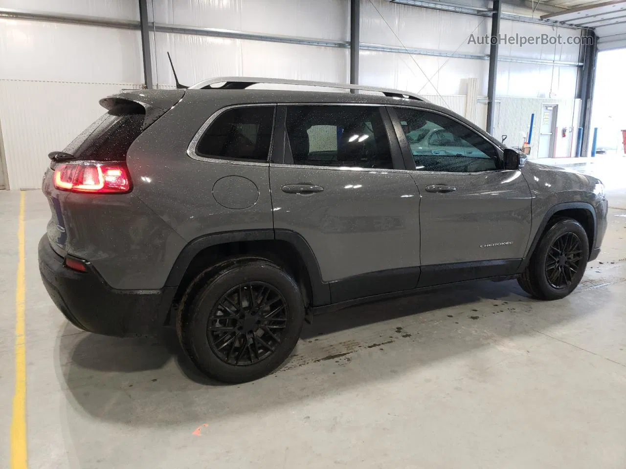 2021 Jeep Cherokee Latitude Lux Gray vin: 1C4PJLMX5MD150804