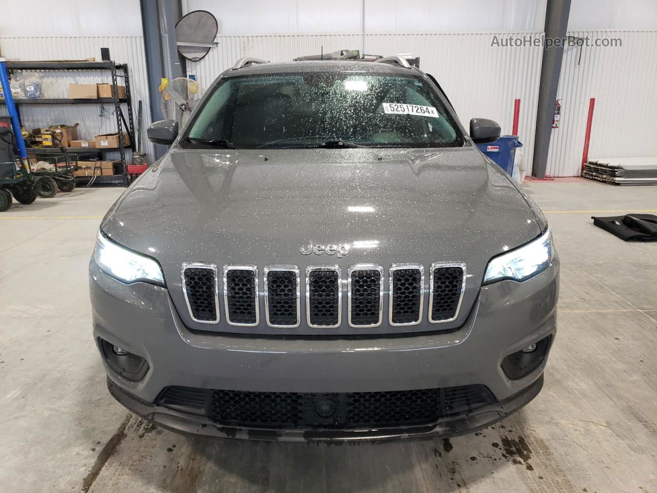 2021 Jeep Cherokee Latitude Lux Gray vin: 1C4PJLMX5MD150804