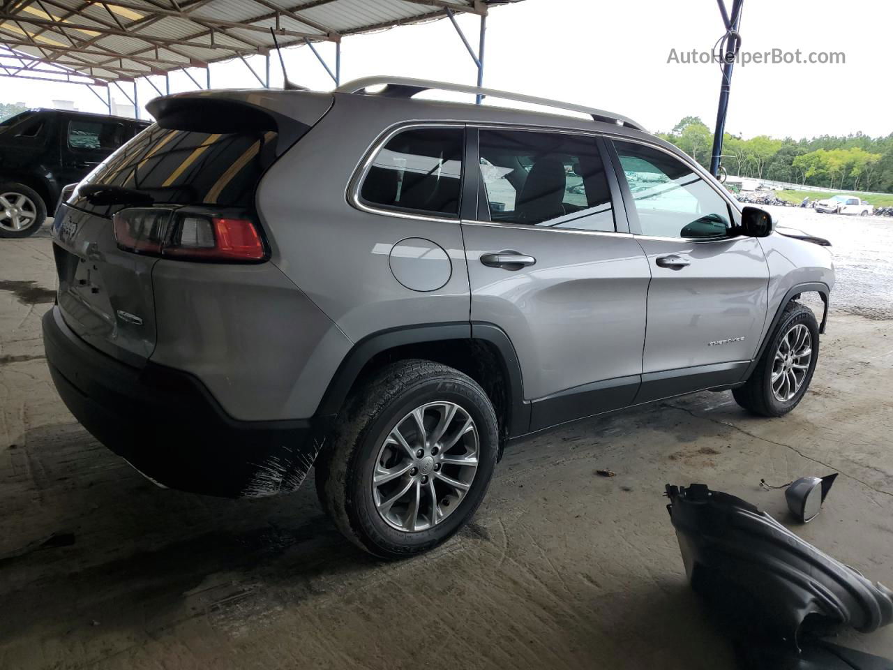 2021 Jeep Cherokee Latitude Lux Серый vin: 1C4PJLMX7MD144406