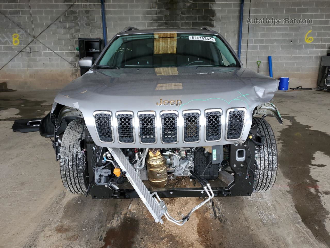 2021 Jeep Cherokee Latitude Lux Серый vin: 1C4PJLMX7MD144406