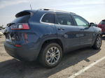 2021 Jeep Cherokee Latitude Lux Blue vin: 1C4PJLMX8MD106909