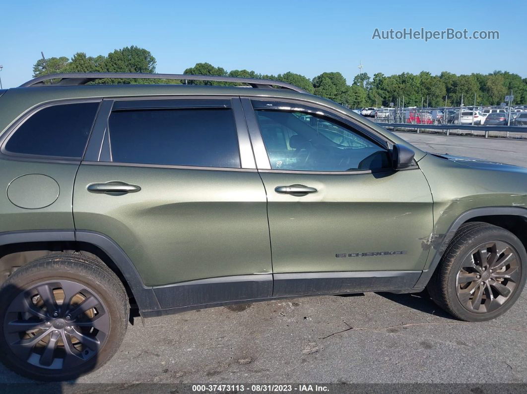 2021 Jeep Cherokee 80th Anniversary Green vin: 1C4PJLMX8MD176636