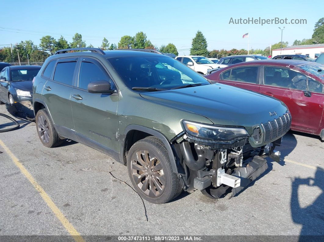 2021 Jeep Cherokee 80th Anniversary Зеленый vin: 1C4PJLMX8MD176636