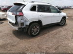 2021 Jeep Cherokee Latitude Lux White vin: 1C4PJLMX9MD145587