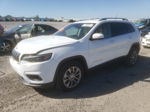 2021 Jeep Cherokee Latitude Lux White vin: 1C4PJLMXXMD145484