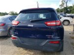 2016 Jeep Cherokee Sport Синий vin: 1C4PJMAB1GW226428
