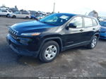 2014 Jeep Cherokee Sport Black vin: 1C4PJMAB2EW190049