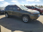 2016 Jeep Cherokee Sport Green vin: 1C4PJMAB3GW117890